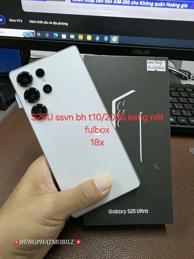 Samsung S25 Ultra 5G 256G SSVN 2 SIM BH T10/20276. Mua bán Điện thoại tại Quận Đống Đa Hà Nội được đăng bởi HƯNG PHÁT Mobile hình 1