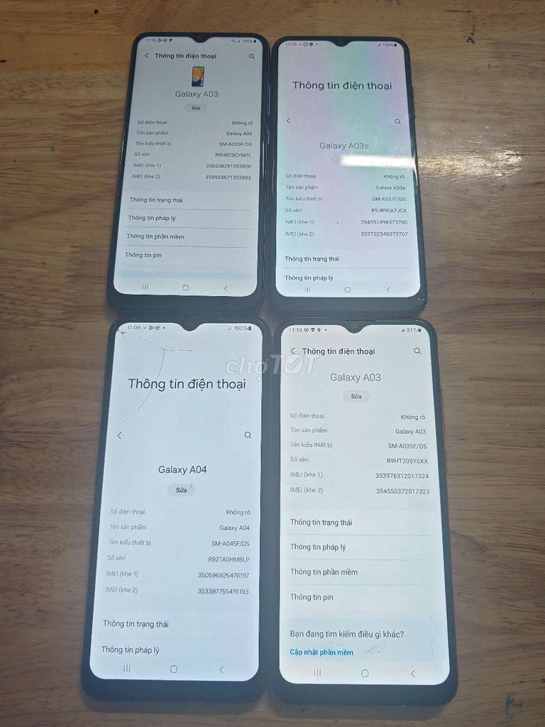 Samsung A03s 4/64 (giao lưu/thu mua). Mua bán Điện thoại tại Huyện Thanh Trì Hà Nội được đăng bởi Vua điện thoại hình 1