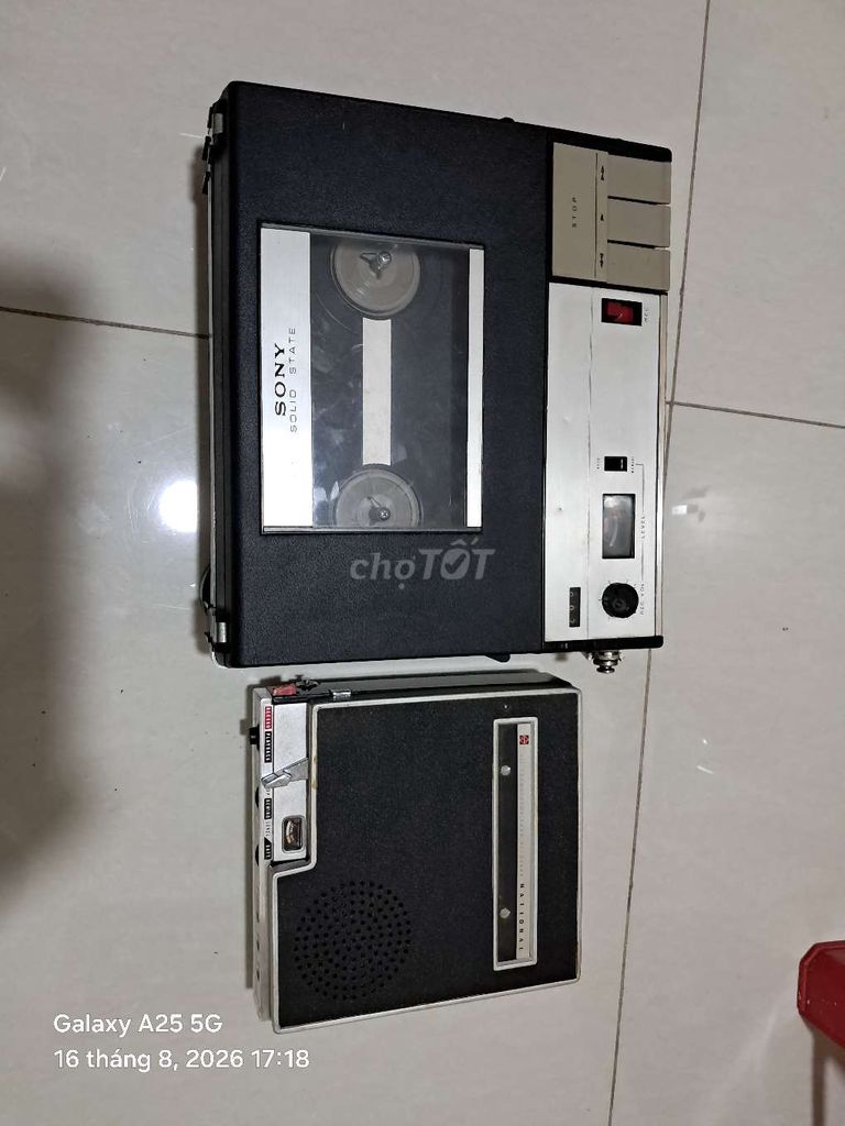 Máy ghi âm Sony TC-800A Hỏng Decor