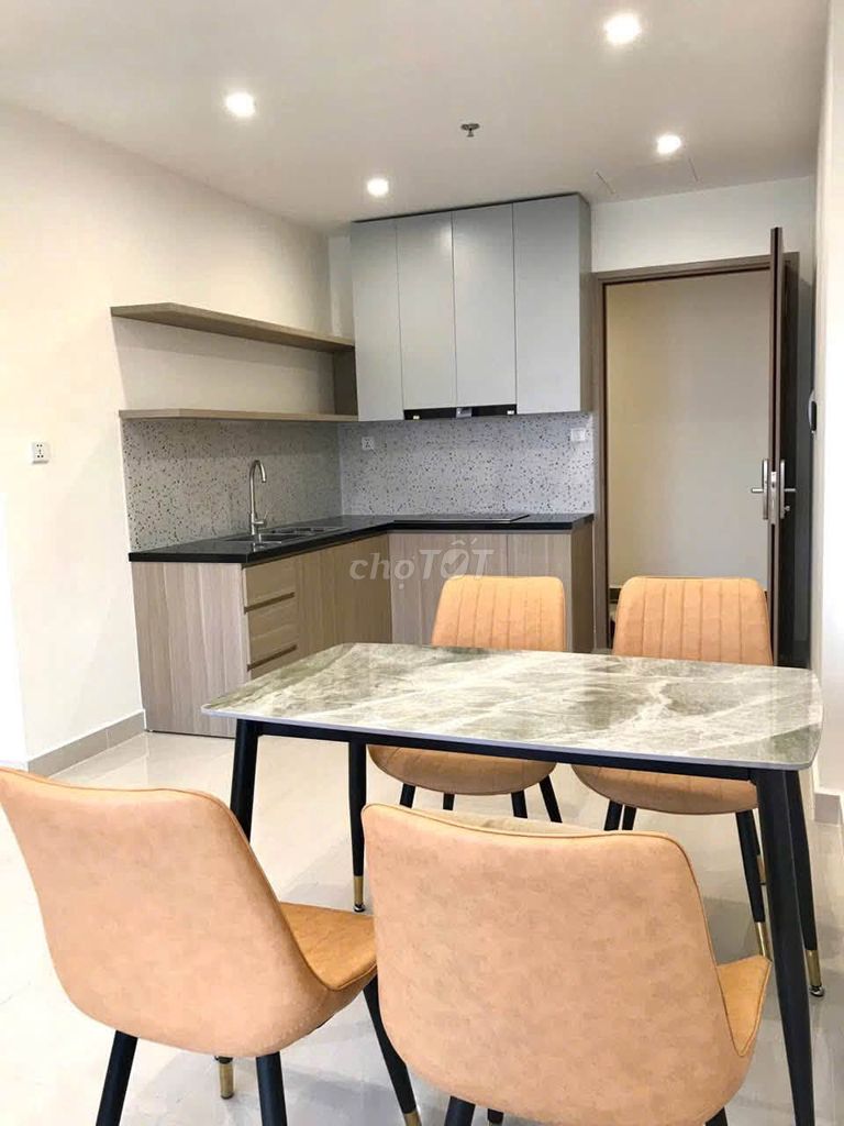 Аренда квартиры 2 спальни, полная деревянная мебель - Vinhomes Smart City - 9 млн