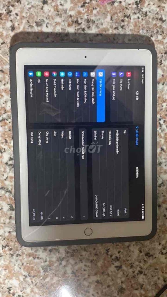 Apple iPad Air 2 64GB Vàng. Mua bán Máy tính bảng tại Thành phố Thủ Đức Tp Hồ Chí Minh được đăng bởi A Thắng hình 1