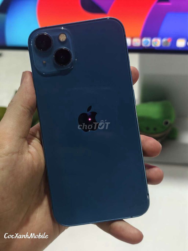 iPhone 13 128GB Xanh Dương, zin all. Mua bán Điện thoại tại Quận Liên Chiểu Đà Nẵng được đăng bởi Minh Hiệp CócXanhMobile hình 1