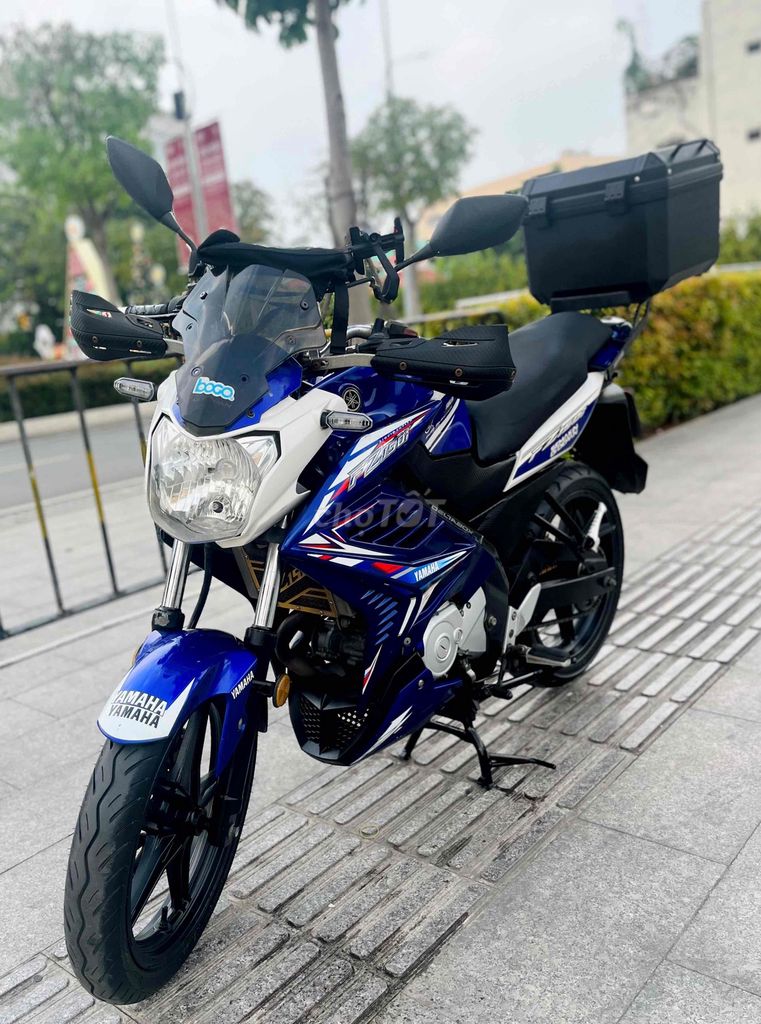 Yamaha FZ150cc 2017 Xanh trắng. Mua bán Xe máy tại Quận Gò Vấp Tp Hồ Chí Minh được đăng bởi Cầm đồ Thanh Nhật hình 3