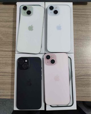 iPhone 15 Đủ LikeNew/NewSeal GÓP 0% - BAO NỢ XẤU