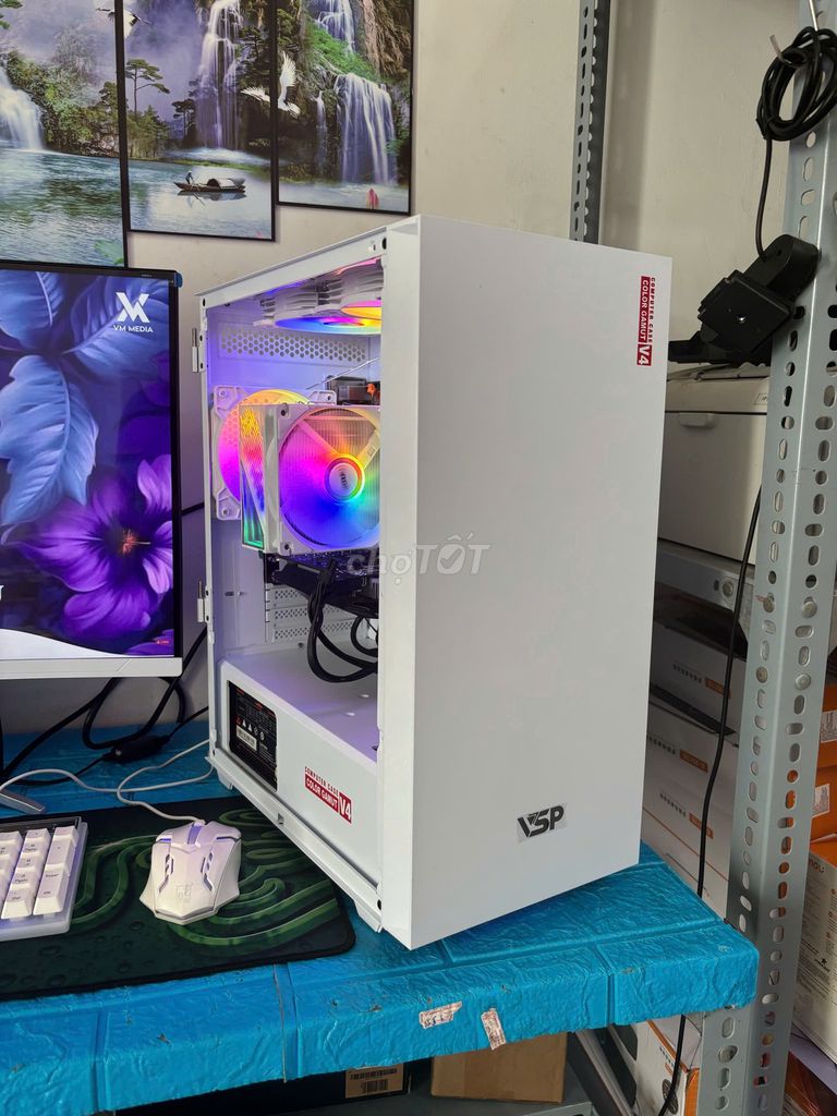 BỘ PC MÀN 27IN CONG CHƠI GAME, ĐỒ HỌA CHỈ 8TR6. Mua bán Máy tính để bàn tại Quận 12 Tp Hồ Chí Minh được đăng bởi Thảo Mai hình 1