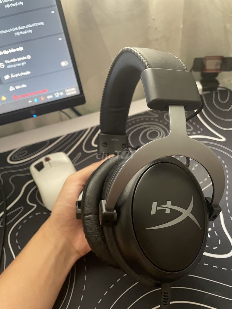 Tai nghe HyperX Cloud 2 Xám. Mua bán Tivi, Âm thanh tại Quận Ninh Kiều Cần Thơ được đăng bởi Trần Minh Kiệt hình 1