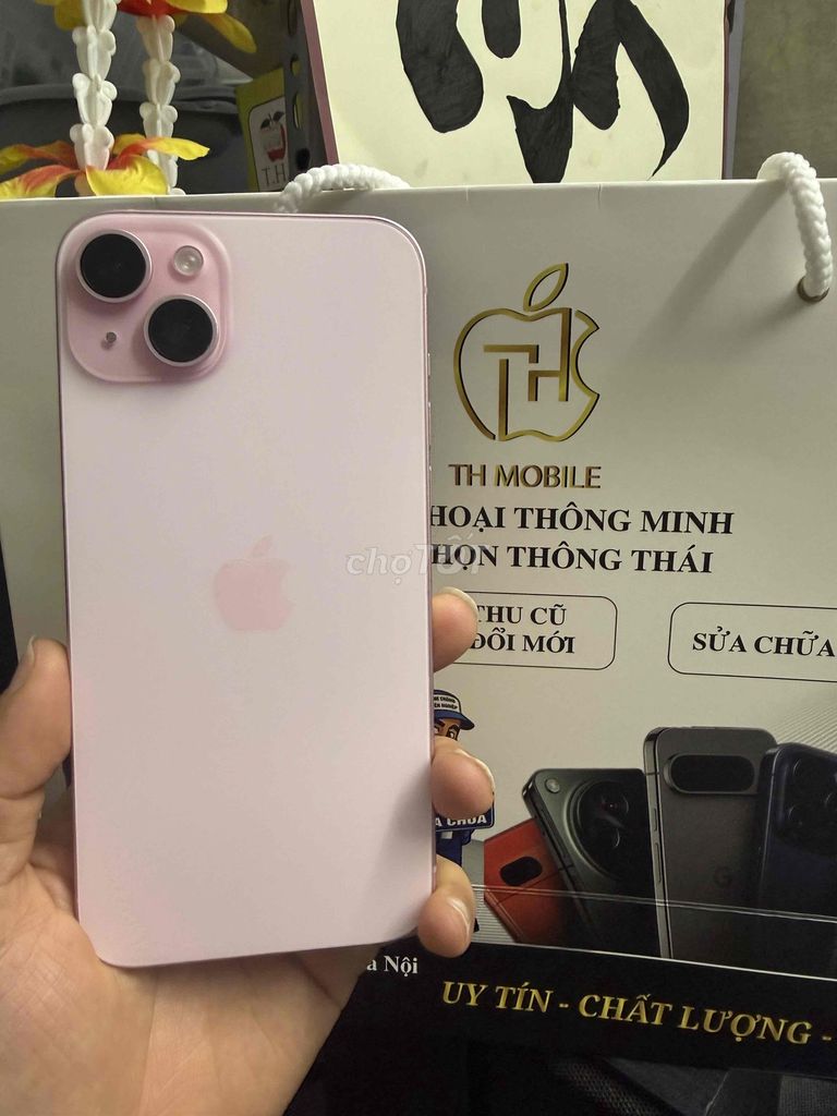 Iphone 15 Plus 128Gb Quốc tế zin 99% giao lưu gl. Mua bán Điện thoại tại Quận Nam Từ Liêm Hà Nội được đăng bởi TH Mobile hình 1