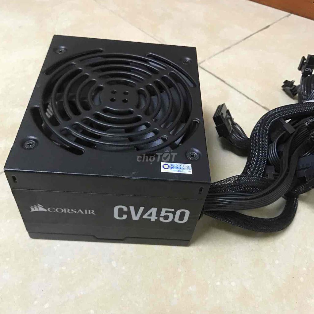 Nguồn Corsair CV450 công suất 450W 80 Plus Bronze