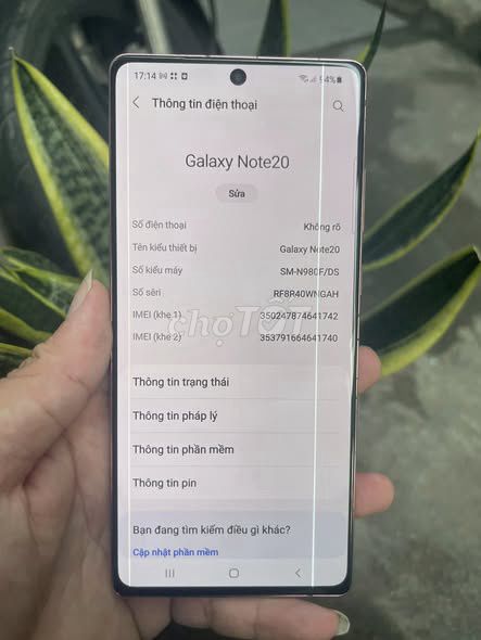 Samsung Galaxy Note 20 256GB Đồng. Mua bán Điện thoại tại Quận 1 Tp Hồ Chí Minh được đăng bởi Hội Đồ Điện Tử hình 1