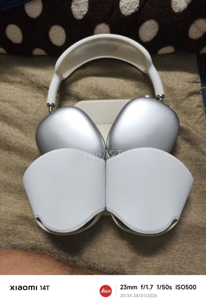 Tai nghe Apple AirPods Max Trắng. Mua bán Tivi, Âm thanh tại Thành phố Buôn Ma Thuột Đắk Lắk được đăng bởi Long đẹo trai hình 1