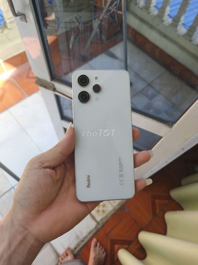 Xiaomi Redmi 12 128GB Trắng. Mua bán Điện thoại tại Huyện Sóc Sơn Hà Nội được đăng bởi Natkute22 hình 1