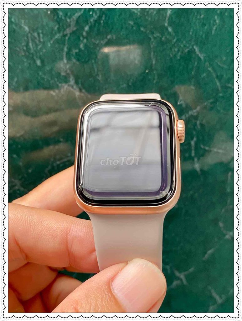 Apple Watch Sr 5:40 GPS nhôm gold zin 109%