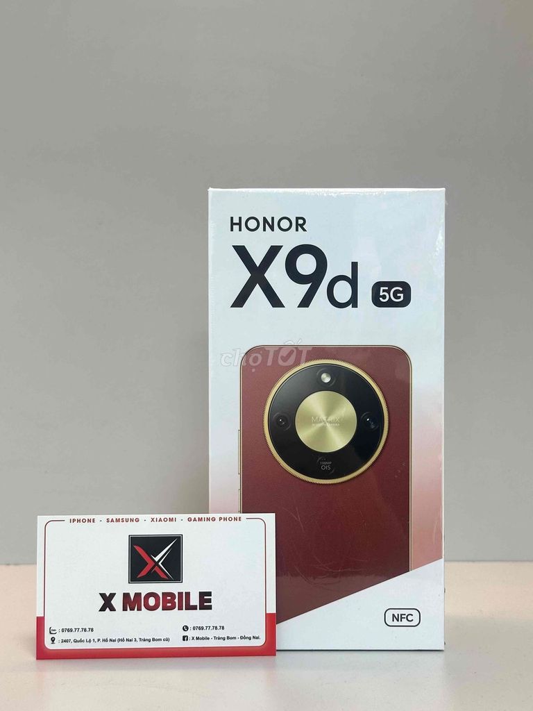 HONOR X9D 8/256GB NEW SEAL BẢN VN 5G 2 SIM CỰC XỊN. Mua bán Điện thoại tại Huyện Trảng Bom Đồng Nai được đăng bởi X Mobile Trảng Bom hình 1