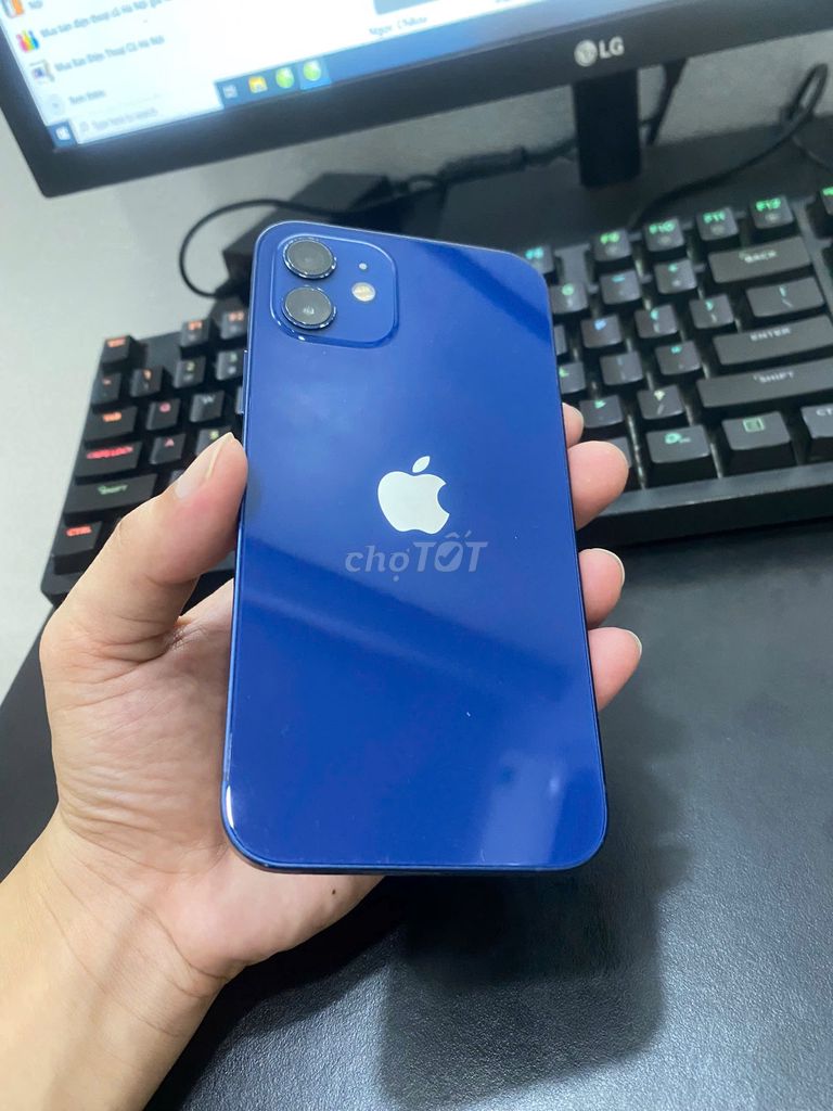 Apple iPhone 12 64GB Xanh Quốc tế Đã sử dụng. Mua bán Điện thoại tại Quận Nam Từ Liêm Hà Nội được đăng bởi Tiến Thành hình 1