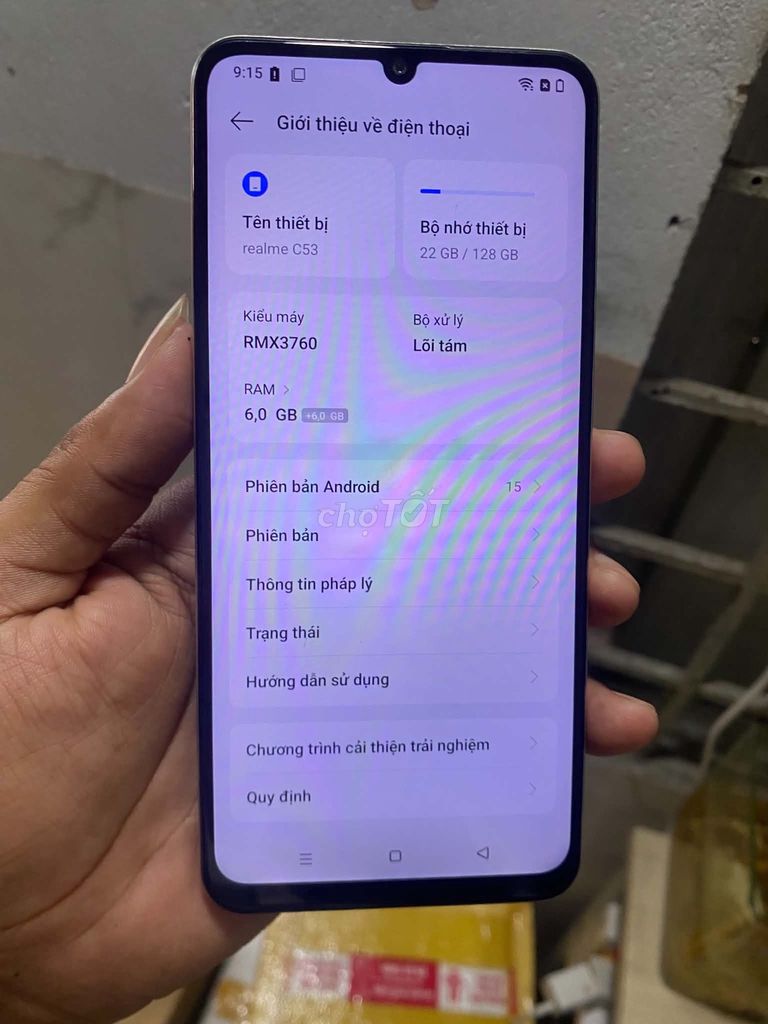 Realme C53 máy đẹp. Mua bán Điện thoại tại Quận 12 Tp Hồ Chí Minh được đăng bởi Nam Trần hình 1