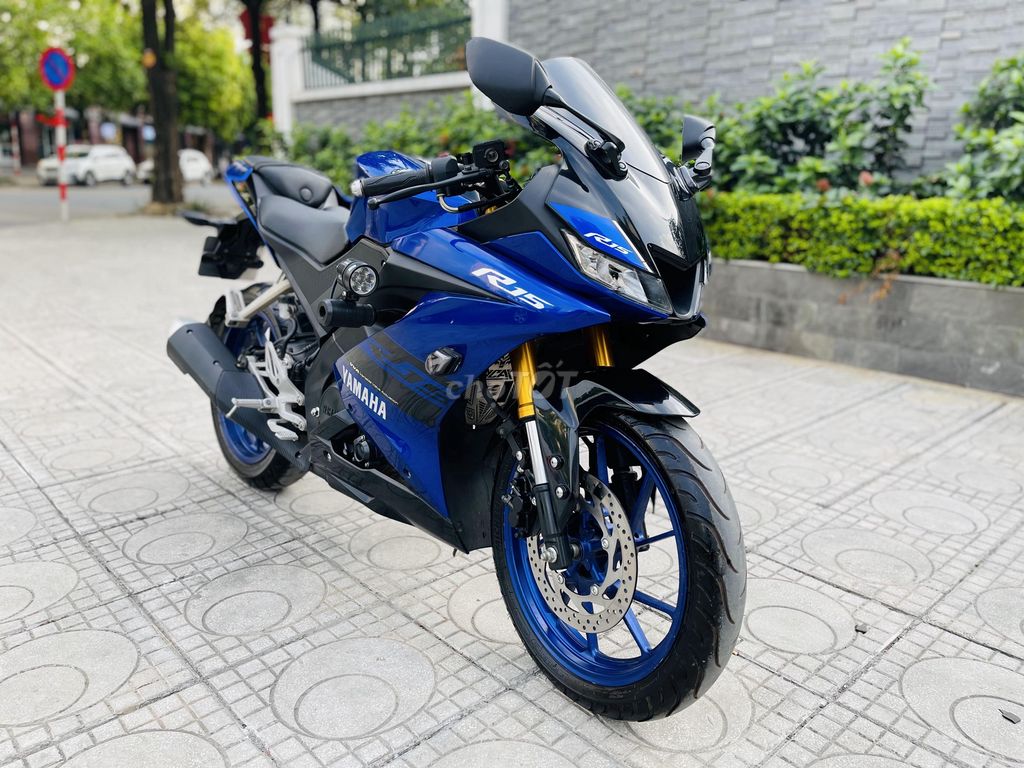 YAMAHA R15 ĐỜI CAO 2023 BẢN MÀU XANH ĐEN SIÊU LƯỚT. Mua bán Xe máy tại Quận Nam Từ Liêm Hà Nội được đăng bởi HẢI ĐĂNG hình 4