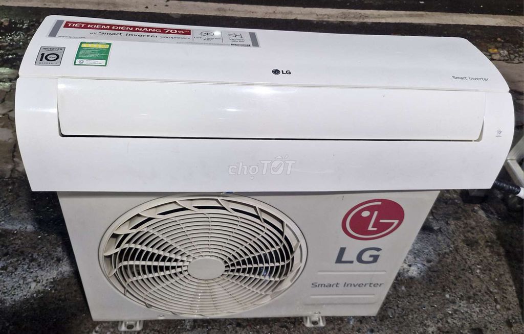 Máy lạnh lg 1,5hp inveter bao công lắp đặt bh 6thg