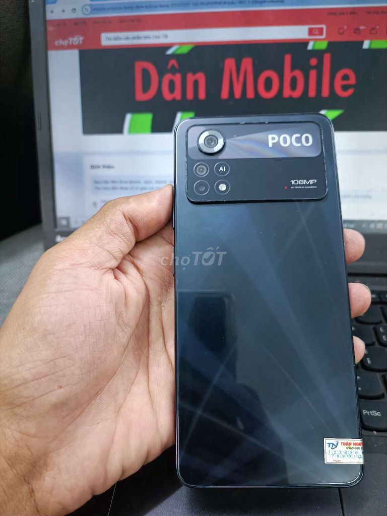 XIAOMI POCO X4 PRO 5G 6GB.128GB PIN 5000 SNAP 695G