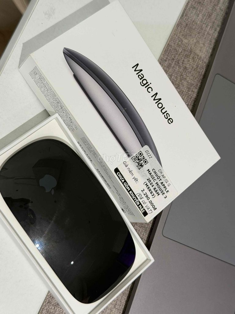Chuột Apple Magic Mouse 3 Xám Đã sử dụng. Mua bán Phụ kiện (Màn hình, Chuột...) tại Quận Bình Thạnh Tp Hồ Chí Minh được đăng bởi HStore hình 1