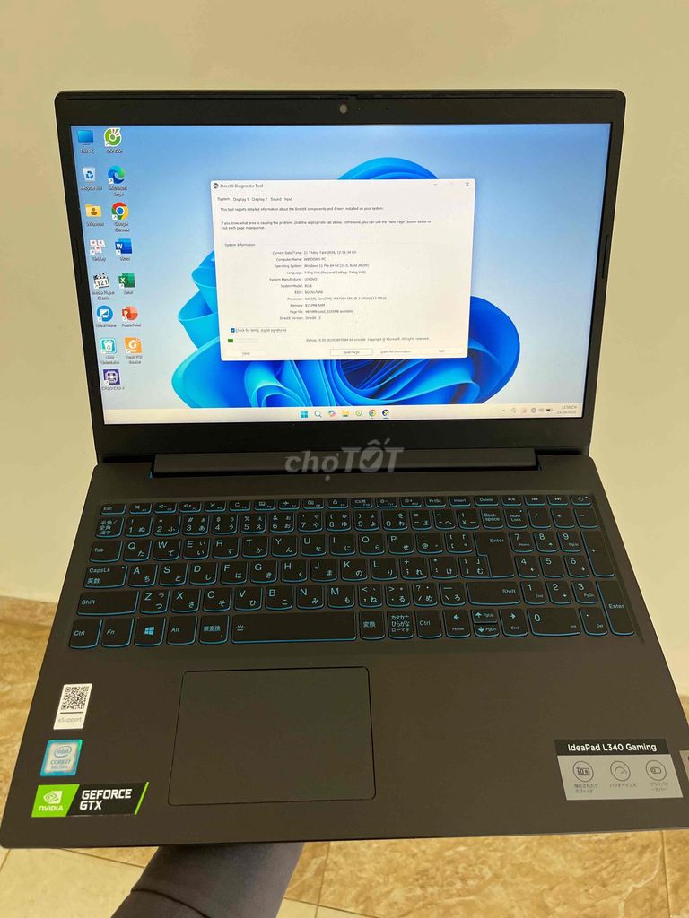 Lenovo IdeaPad L340 Gaming i7 8GB/128GB GTX 1050. Mua bán Laptop tại Thành phố Đà Lạt Lâm Đồng được đăng bởi nhanh gọn lẹ hình 1