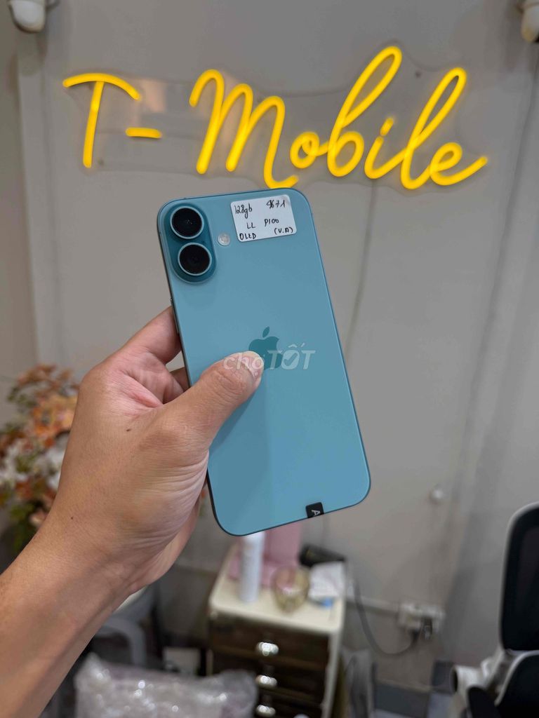 16 Plus 128Gb Quốc Tế đẹp pin zin 100%. Mua bán Điện thoại tại Quận Thanh Xuân Hà Nội được đăng bởi Ngô Tráng T Mobile hình 1