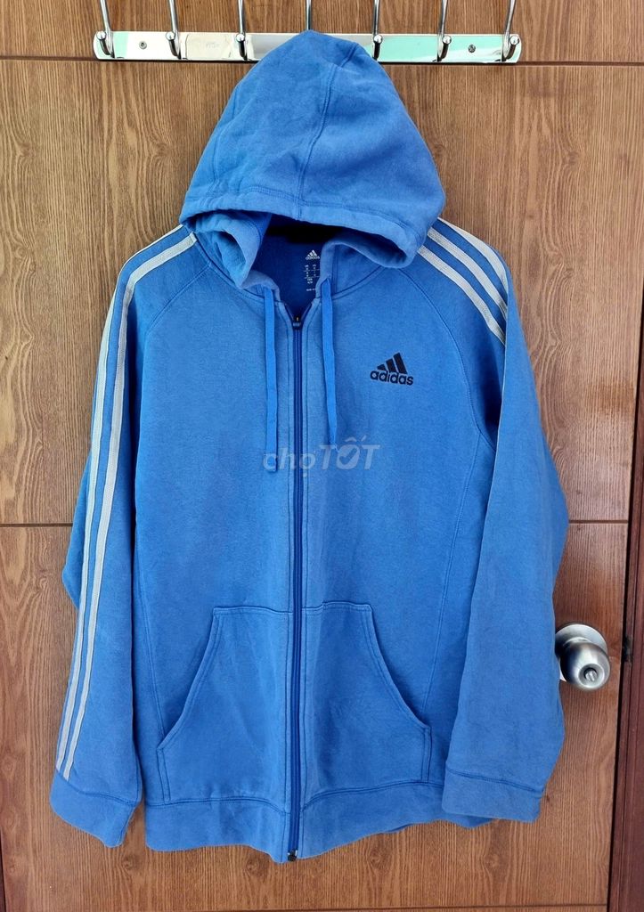 Áo khoác Adidas xanh dương chính hãng. Mua bán Quần áo tại Quận 12 Tp Hồ Chí Minh được đăng bởi Nhiên Lao hình 1
