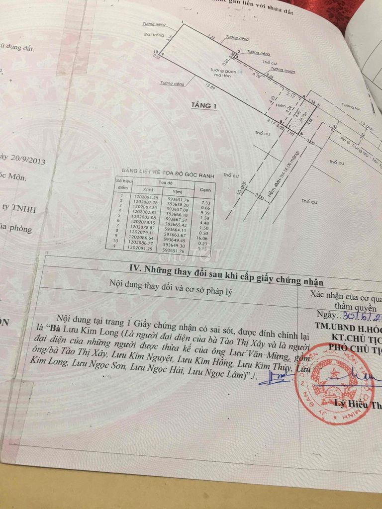 Tôi chính chủ cần Bán nhà gần Nguyễn Ảnh Thủ, xã Trung chanh