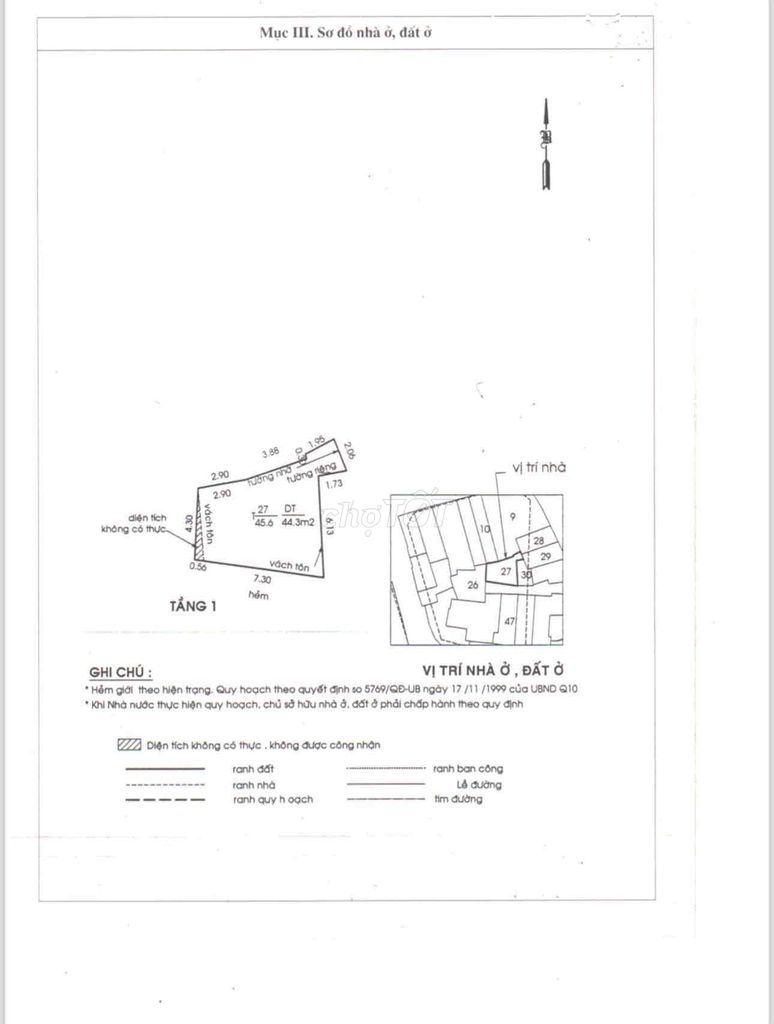 - Chính chủ cần gã 7B// Thành Thái, P14,Q10 - Hẻm trước nhà xe hơi, ph