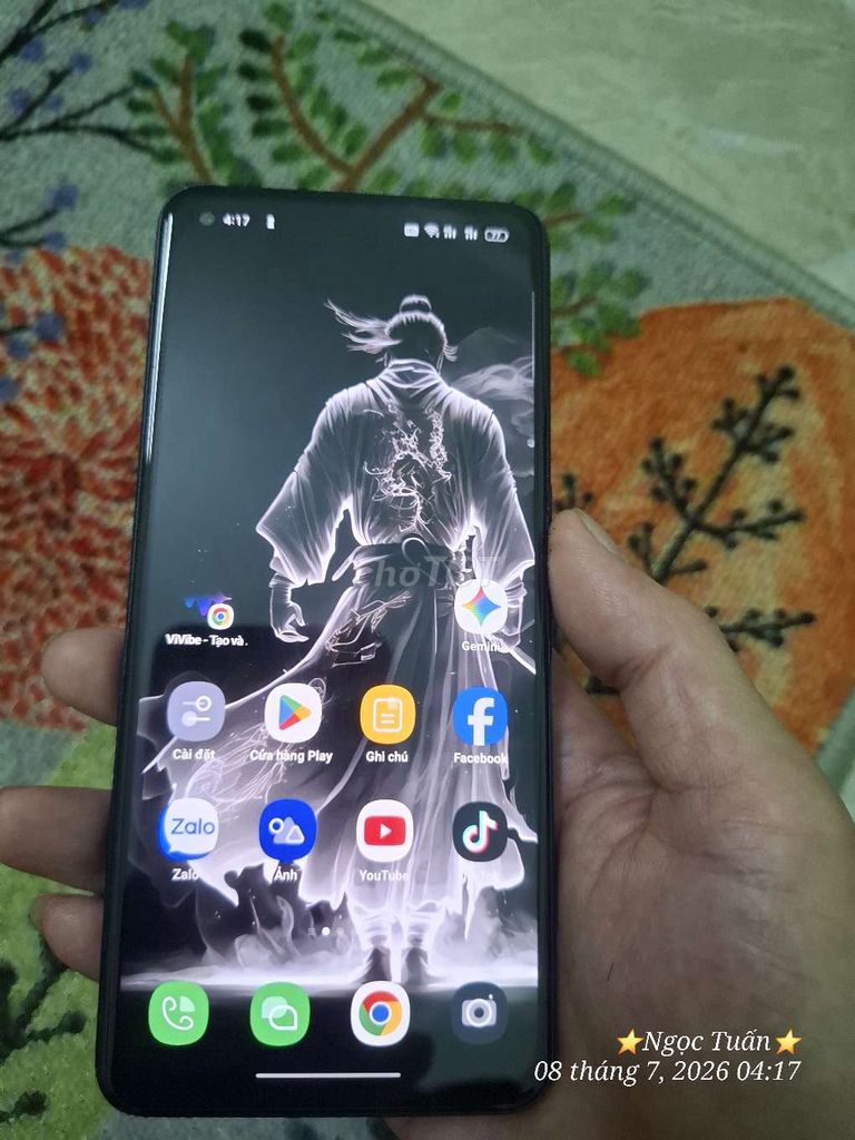 Oppo Reno6 5G 12GB/256GB Đen. Mua bán Điện thoại tại Huyện Gia Bình Bắc Ninh được đăng bởi TNT hình 1