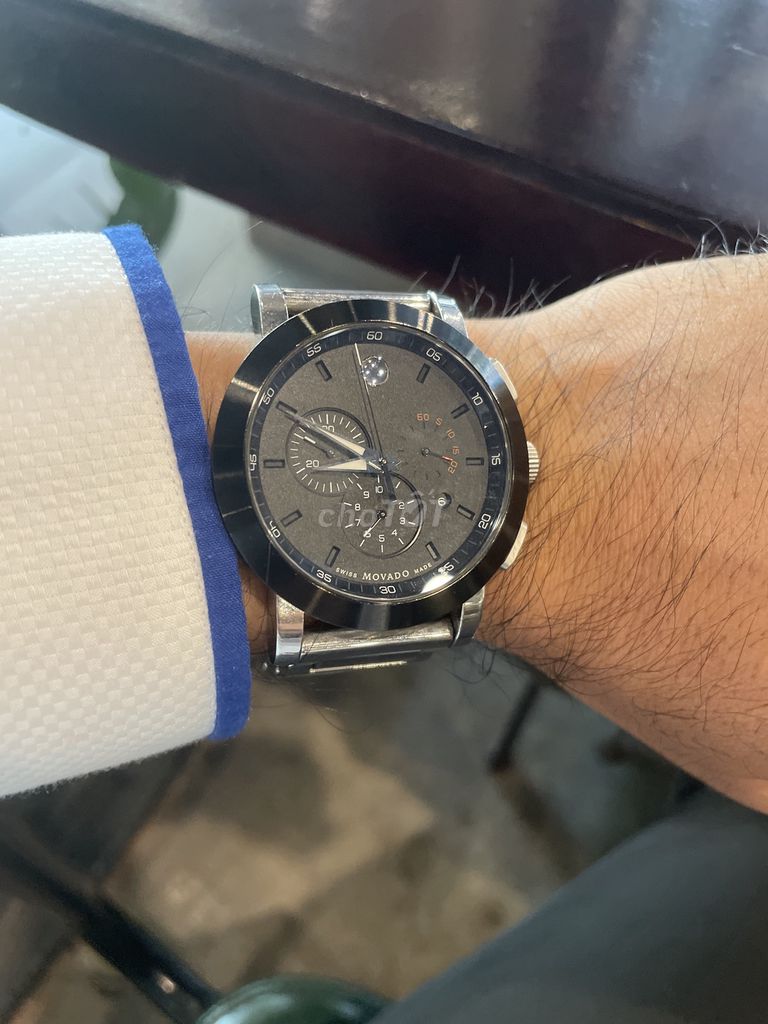 Đồng hồ Movado Nam 42mm Bạc. Mua bán Đồng hồ tại Huyện Trảng Bom Đồng Nai được đăng bởi nguyen van ngoc hình 1