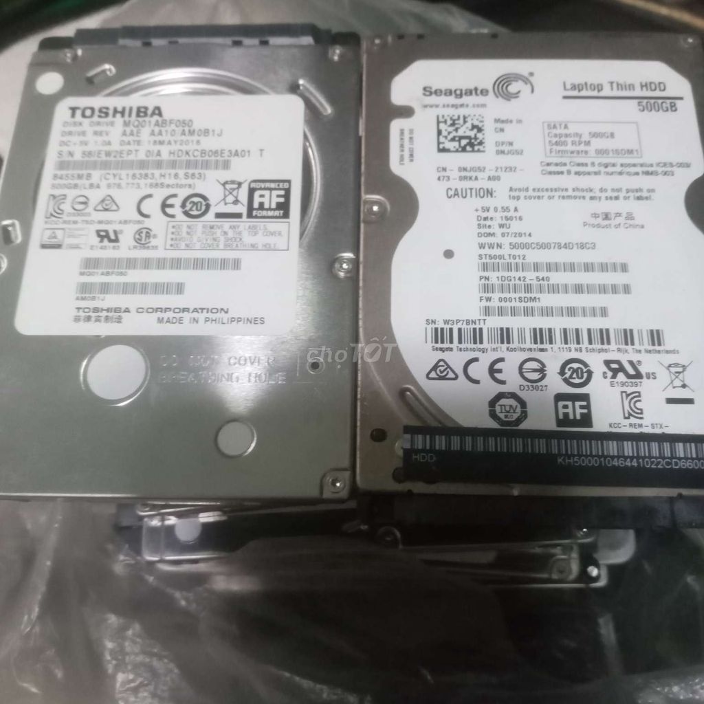 CÒN DƯ 27 Ổ HDD 500GB LAPTOP,SỨC KHỎE TỐT