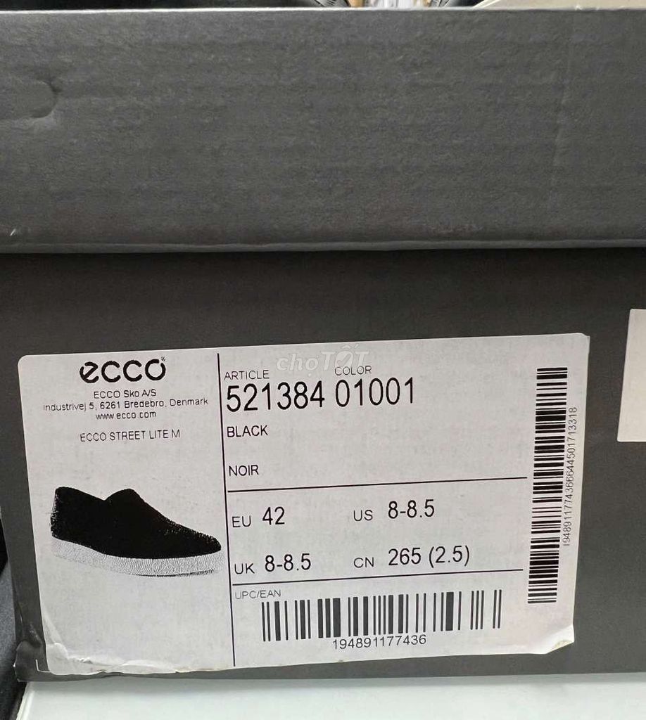 THANH LÝ GIÀY NAM HIỆU ECCO SIZE 42 CÒN MỚI 100%