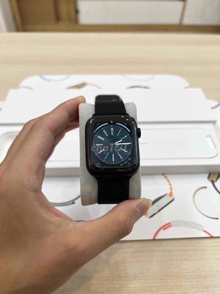 Apple Watch Series 5/44 Titan đen ESIM. Mua bán Thiết bị đeo thông minh tại Quận Đống Đa Hà Nội được đăng bởi Cửa Hàng AZ Shop chuyên Apple Watch hình 1