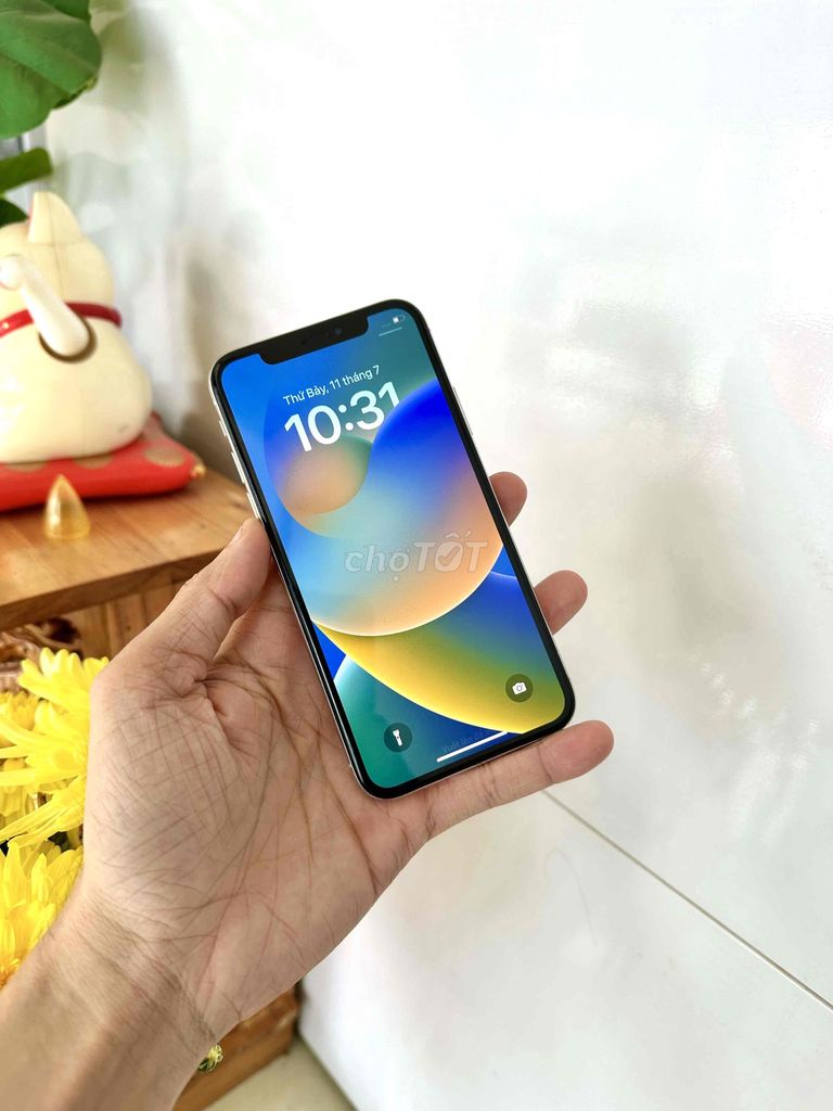 Apple iPhone X 256G Trắng zin. Mua bán Điện thoại tại Thành phố Long Xuyên An Giang được đăng bởi phong LX  hình 1