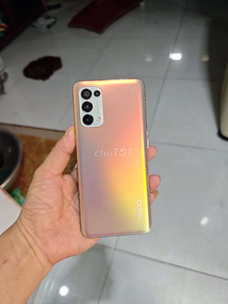 Oppo Reno 5 128GB Vàng hồng. Mua bán Điện thoại tại Thành phố Thuận An Bình Dương được đăng bởi Uy Tính Là Vàng  hình 1