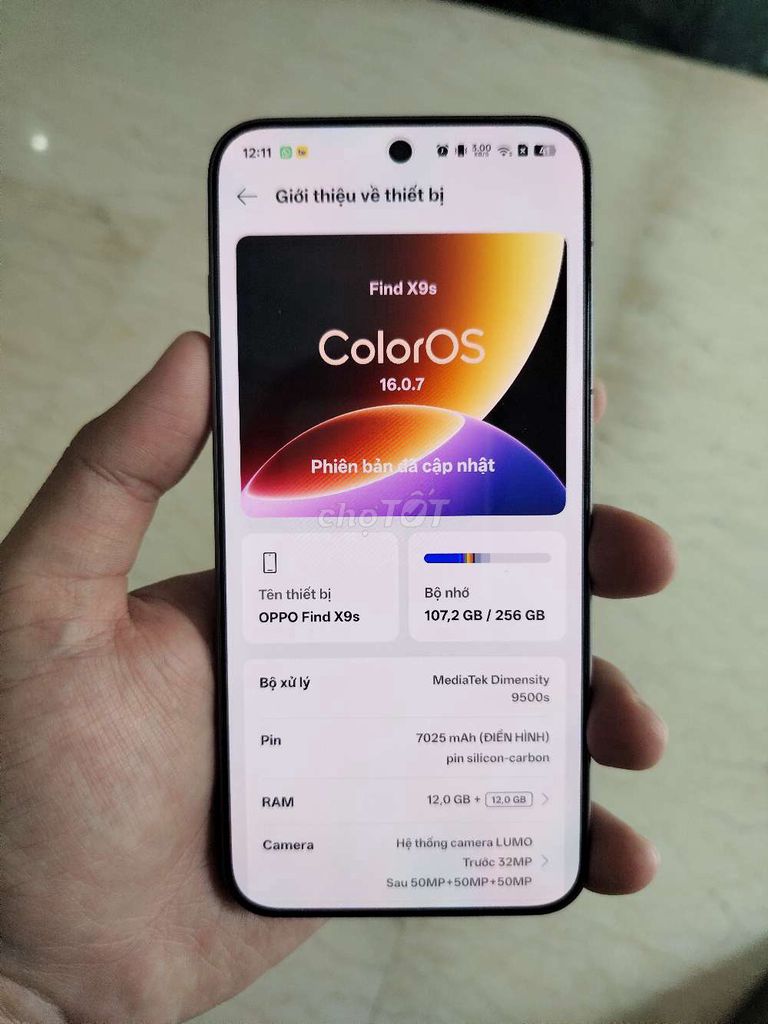 Oppo Find X9S Xám Keng . Mua bán Điện thoại tại Quận 8 Tp Hồ Chí Minh được đăng bởi DN hình 1