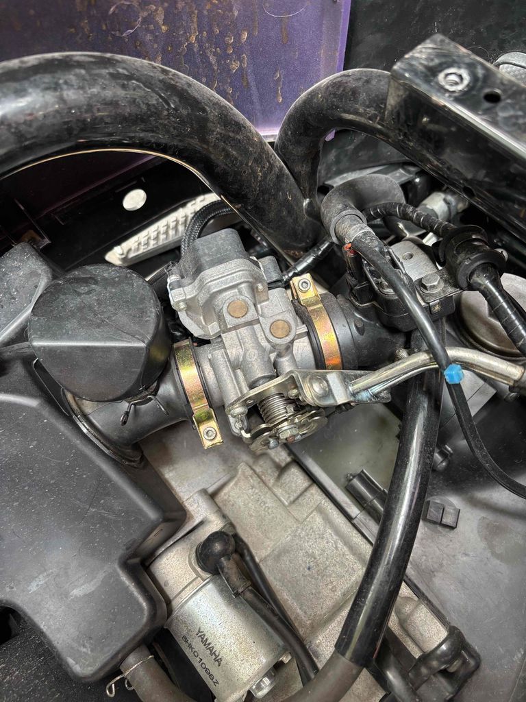 Yamaha Cuxi màu Tím 4000 km. Mua bán Xe máy tại Quận Thanh Xuân Hà Nội được đăng bởi Canhky hình 2