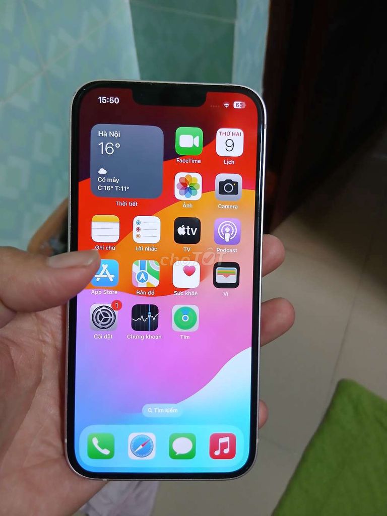 iPhone 13 Trắng. Mua bán Điện thoại tại Thành phố Mỹ Tho Tiền Giang được đăng bởi Trí hình 1