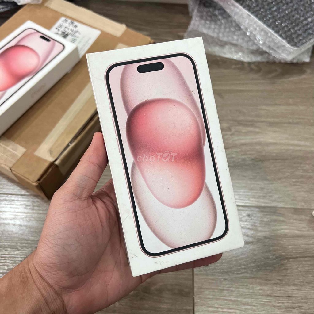 iPhone 15 128G Pink New Chưa dùng VN/A