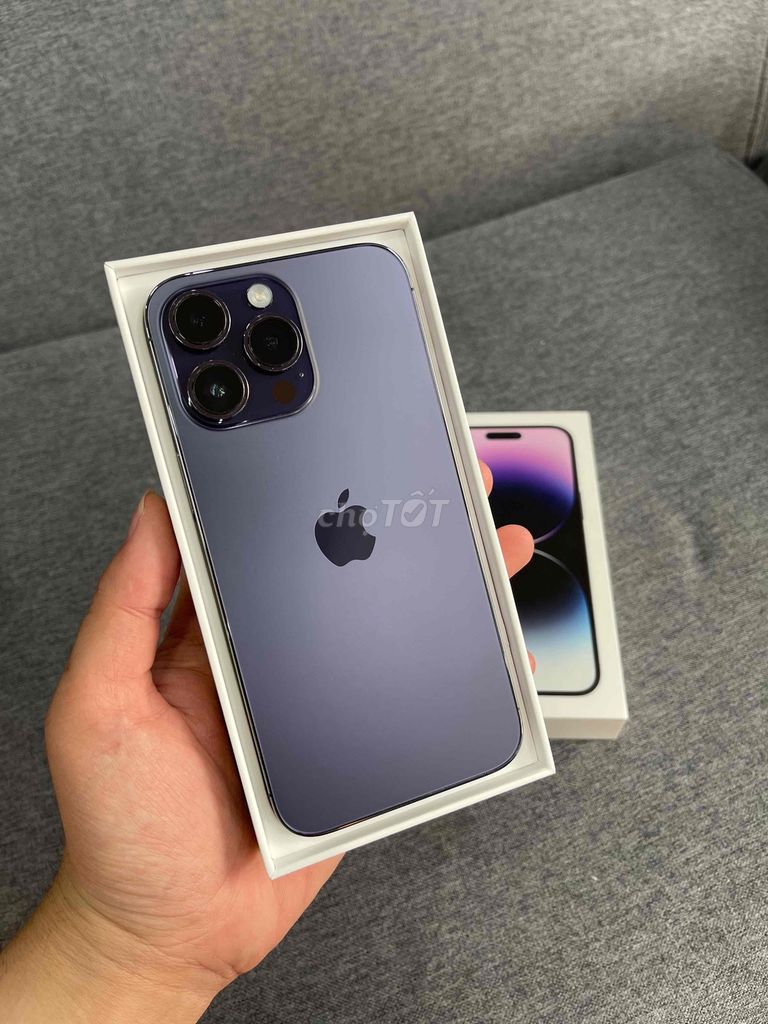 IPhone 14 Pro Max 512GB Tím Qte Mỹ Pin 86 Fullbox