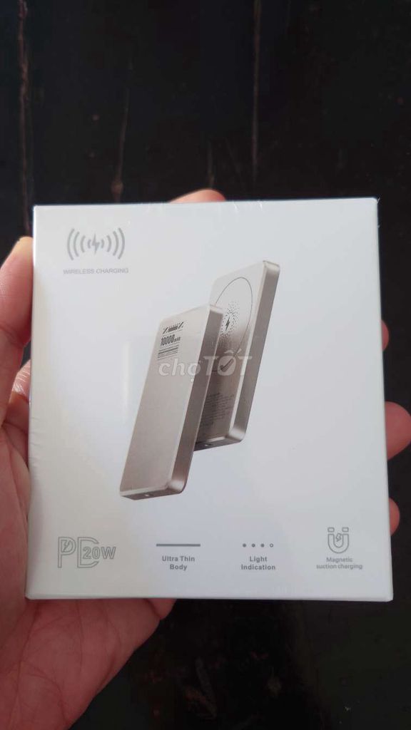 Sạc dự phòng không dây từ tính. Mua bán Phụ kiện (Màn hình, Chuột...) tại Thị xã Ninh Hòa Khánh Hòa được đăng bởi Min Min hình 1