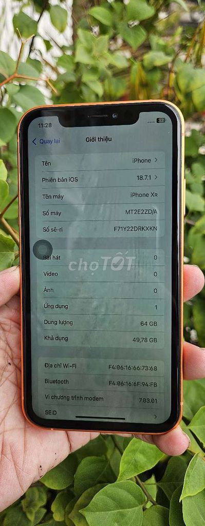 iPhone XR độ 17pro 64GB Cam Đã qua sử dụng. Mua bán Điện thoại tại Quận 8 Tp Hồ Chí Minh được đăng bởi Thiên Hòa mobile  hình 1