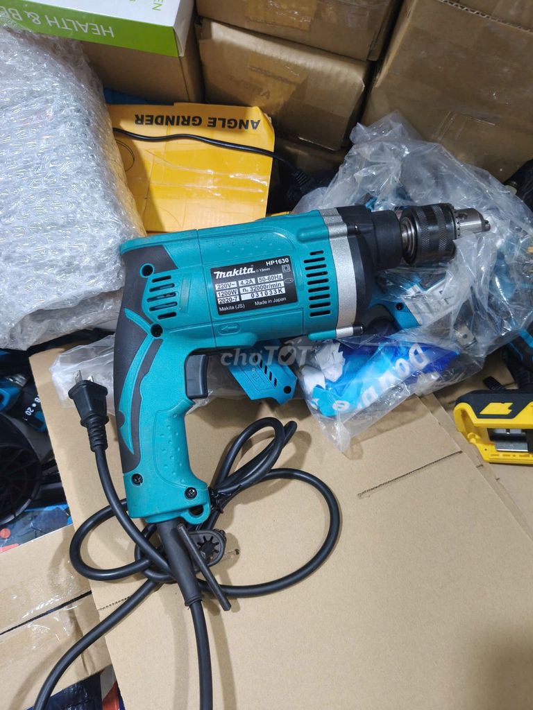 Khoan điện Makita HP1630 220V Japan. Mua bán Đồ chuyên dụng, Giống nuôi trồng tại Quận Bình Tân Tp Hồ Chí Minh được đăng bởi Nguyễn Công Trình hình 1