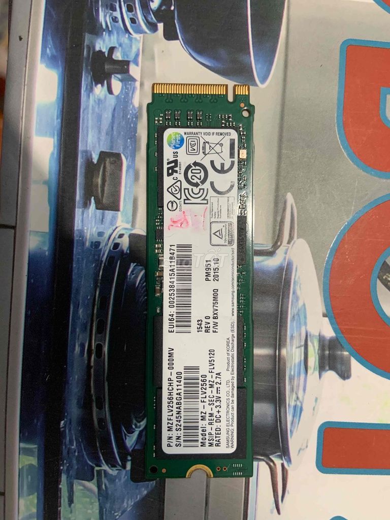 Ổ cứng NVMe Samsung 256GB cũ. Mua bán Linh kiện (RAM, Card...) tại Thành phố Bắc Giang Bắc Giang được đăng bởi Tăng Văn Dương hình 1
