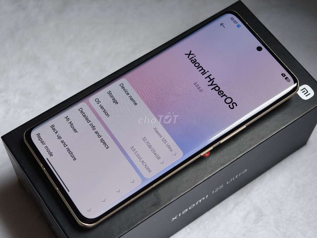 Xiaomi 12S Ultra 12/256GB nguyên zin giá tốt. Mua bán Điện thoại tại Quận Bình Tân Tp Hồ Chí Minh được đăng bởi Hiếu hình 1