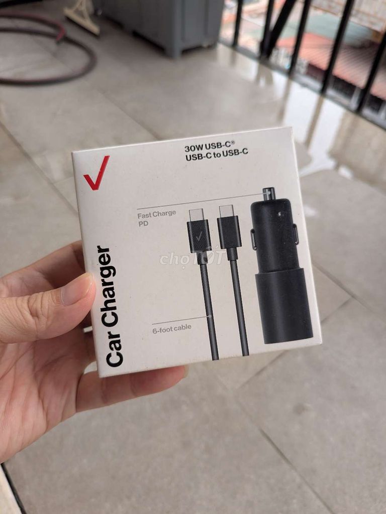Sạc ô tô Verizon USB-C Mới 30w kèm cáp 1m8. Mua bán Phụ kiện (Màn hình, Chuột...) tại Quận Đống Đa Hà Nội được đăng bởi Giang hình 1
