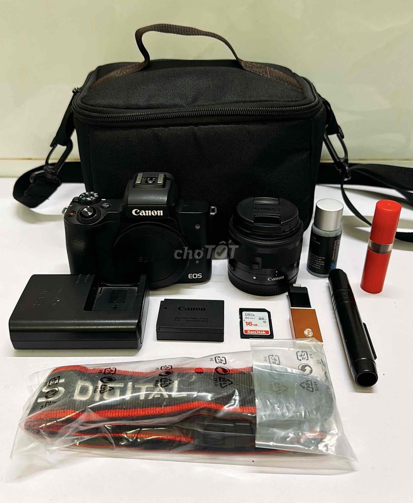 Máy ảnh Canon EOS M50 kèm lens 15 46. Mua bán Máy ảnh, Máy quay tại Quận Tân Bình Tp Hồ Chí Minh được đăng bởi Quang Vũ hình 1