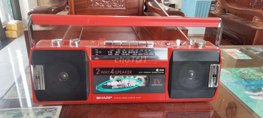 Bán radio cassette Shap QT 2,
