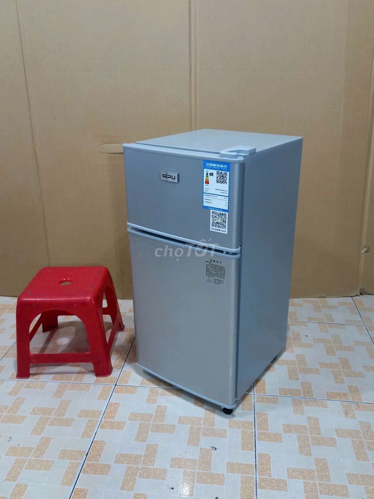 Tủ lạnh Aipu Q654K2 nhỏ gọn, 2ngăn, nhẹ điện.