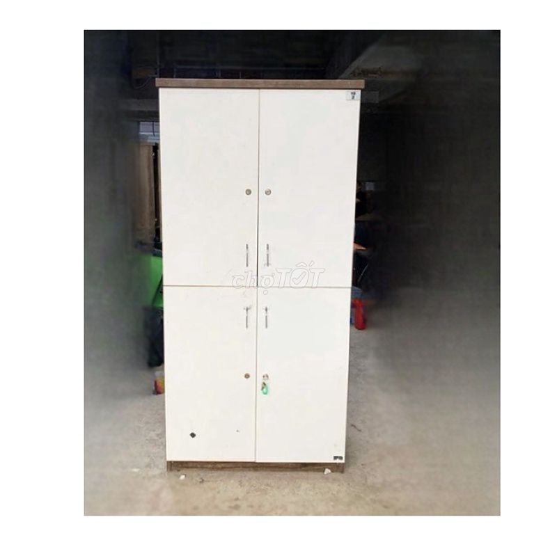 Tủ quần áo gỗ MDF 4 ngăn đã dùng. Mua bán Tủ, kệ gia đình tại Quận Tân Phú Tp Hồ Chí Minh được đăng bởi Linh Thanh Lý Đồ Cũ hình 1